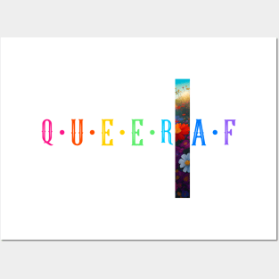 QUEER AF Posters and Art